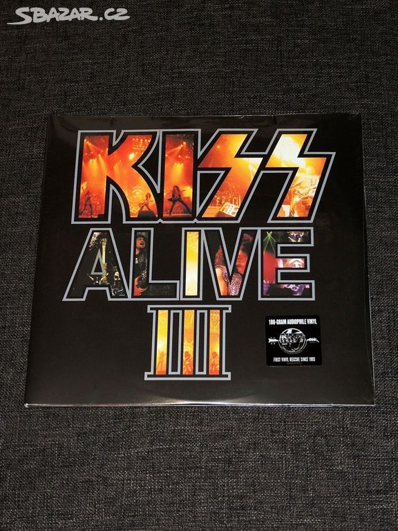 2LP Kiss - Alive III (1993) / NOVÉ / SEALED /