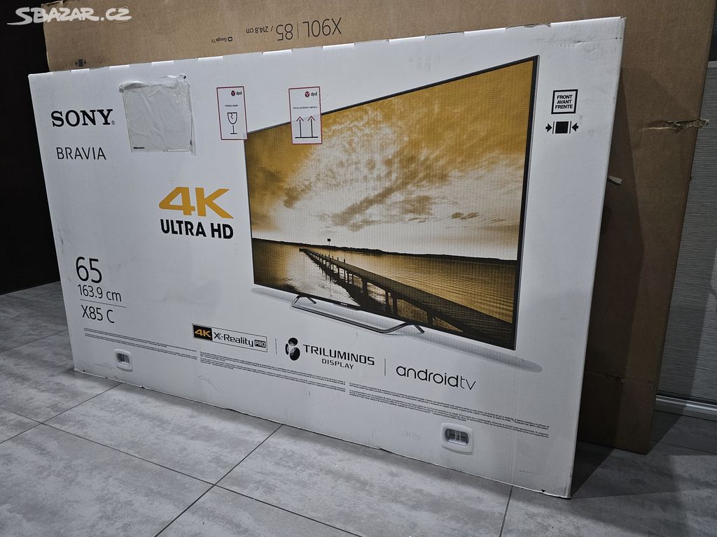 SONY KD-65X8509C, 164cm,4K, 3D, BT, Wi-Fi, ANDROID