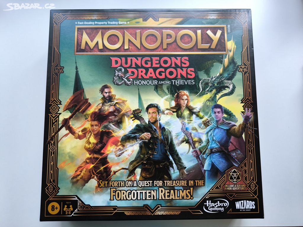 Monopoly Dungeons & Dragons nové nerozbalené