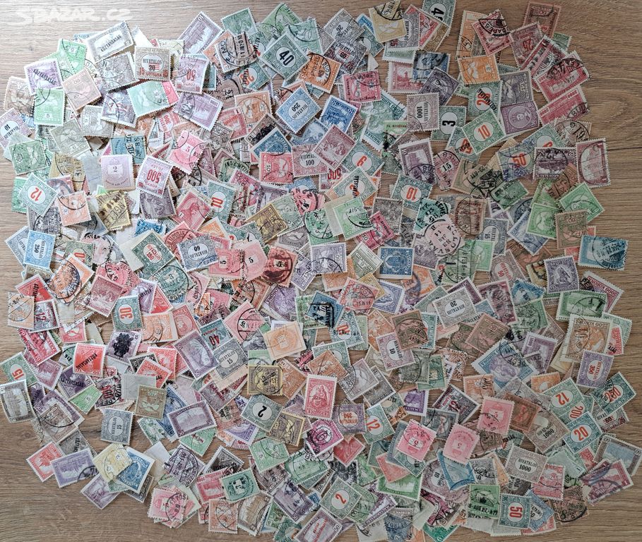 Staré známky Maďarska 500 ks