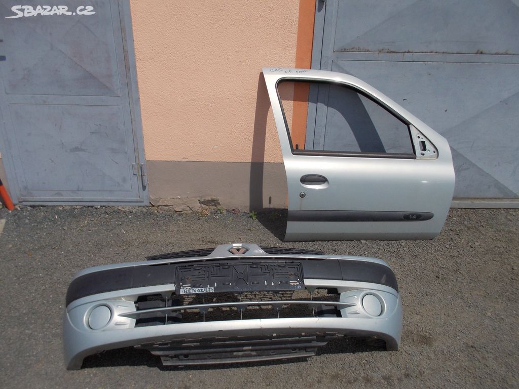 Nárazník a P.P. dveře Renault Clio II N.T., Thalia