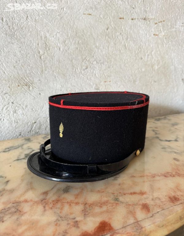 Starožitný Francouzský vojenský klobouk (103046)