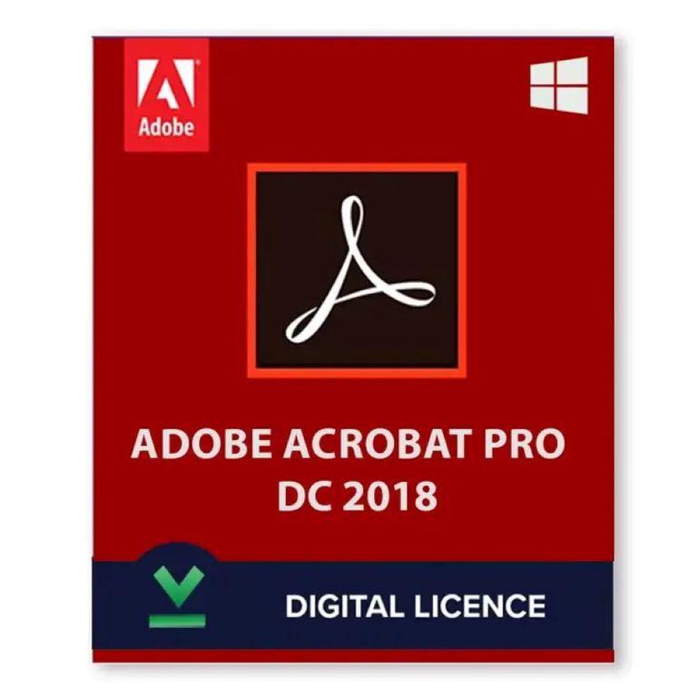 Adobe Acrobat Pro 2018 (Lifetime / 1 Device)