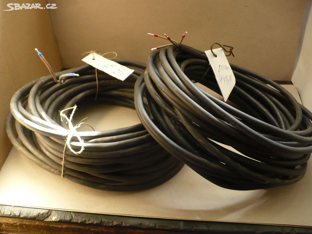 gumový kabel 4x1,5