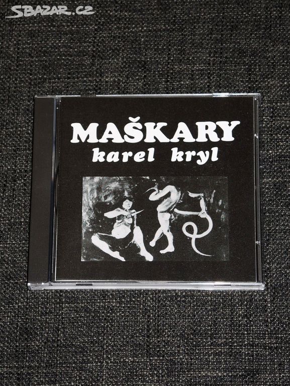 CD Karel Kryl - Maškary (1991) / TOP STAV /