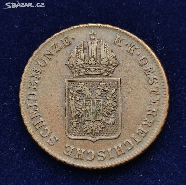 1 krejcar 1816 A František I