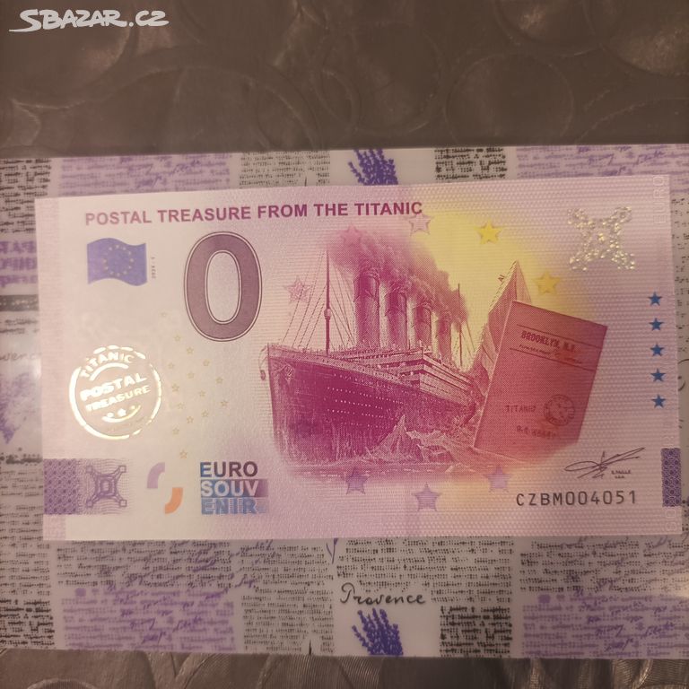 0 euro postal treasure from the Titanic s pritisk