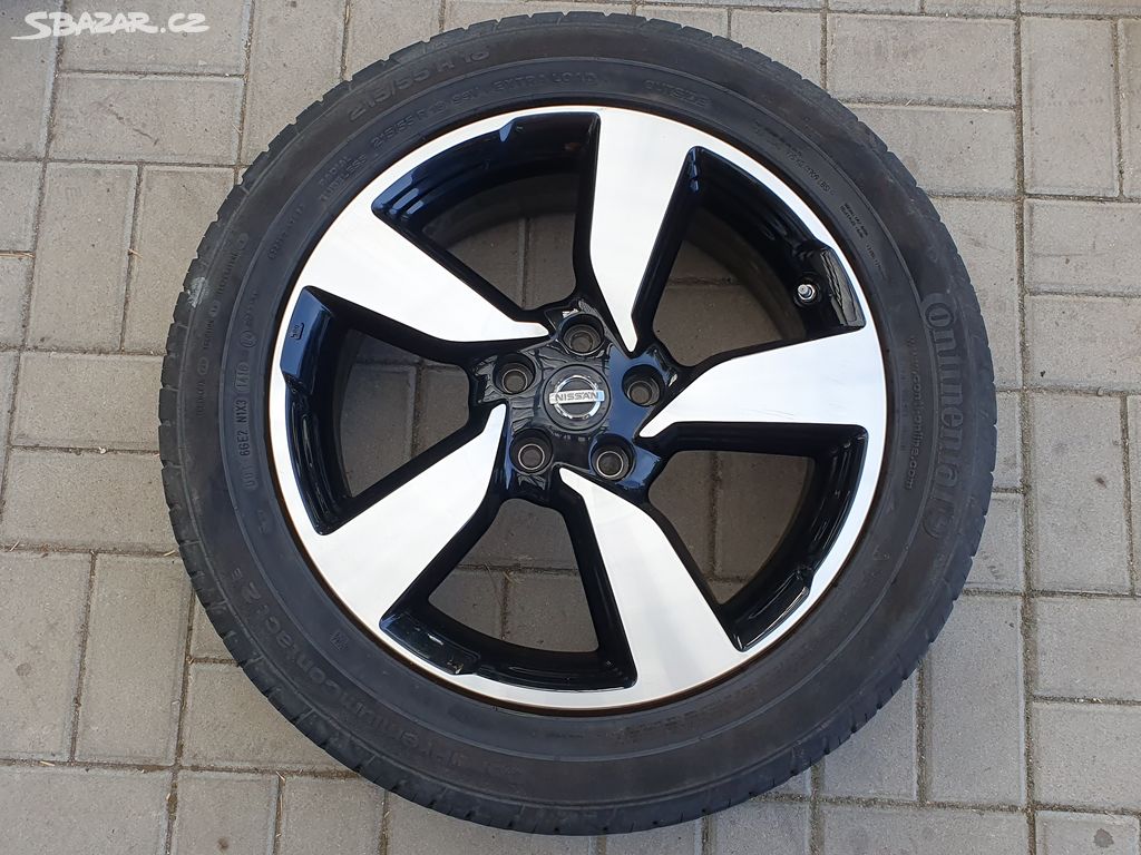 Letní Sada Alu 5x114.3 215/55 R18 Nissan Qashqai