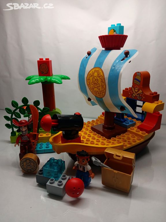 Lego Duplo 10514 Jakeova pirátská loď Bucky