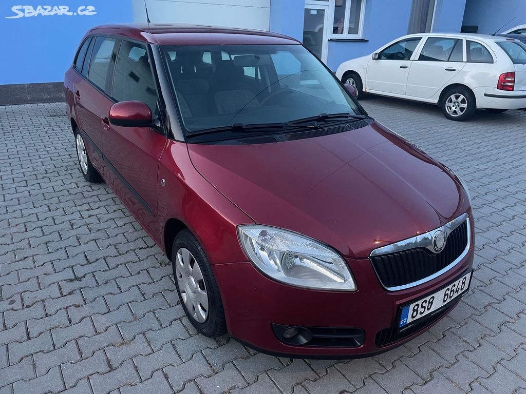 Škoda Fabia II Combi 1.2 LPG velmi pěkná,r.v. 2009