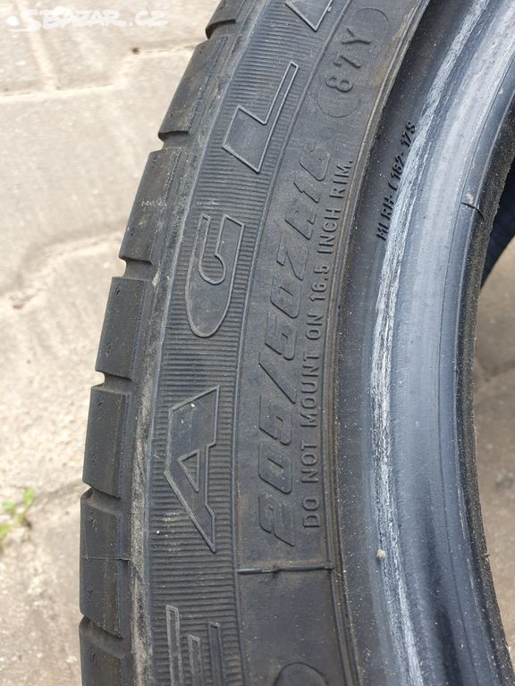 zánovní pneumatiky Goodyear EAGLE 205/50 ZR16 2ks