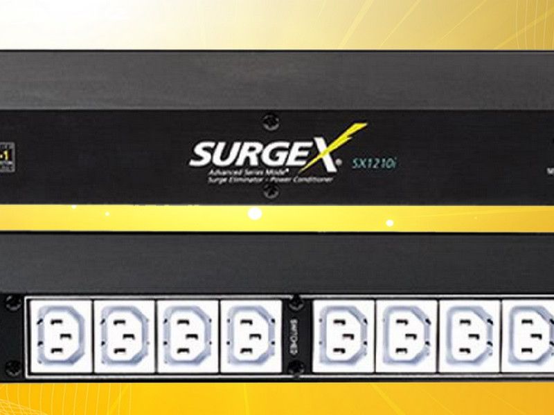 SurgeX SX-1216i 16A Power kondicionér 11 x IEC