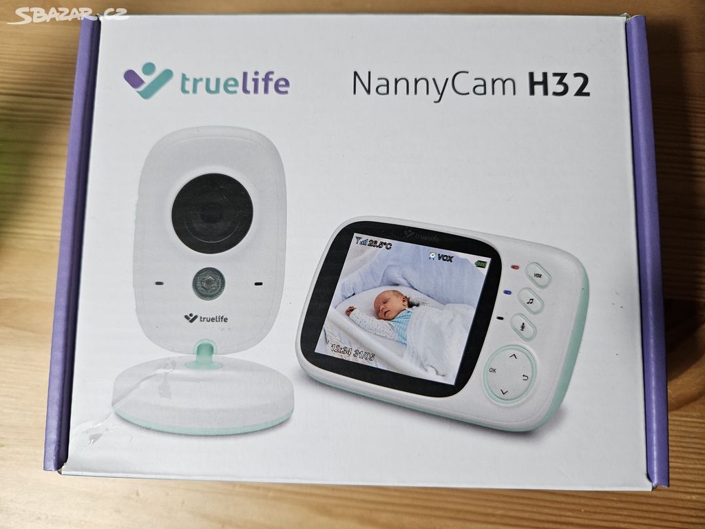 Zpět na výpis Truelife NannyCam H32 video chůvička