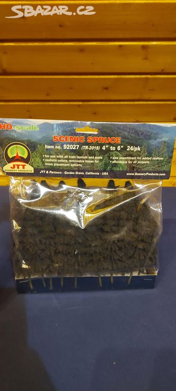 JTT SCENERY 92027 TREES 4"- 6" HO-SCALE 48/PK