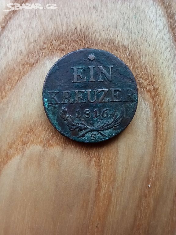 ein kreuzer 1816 S