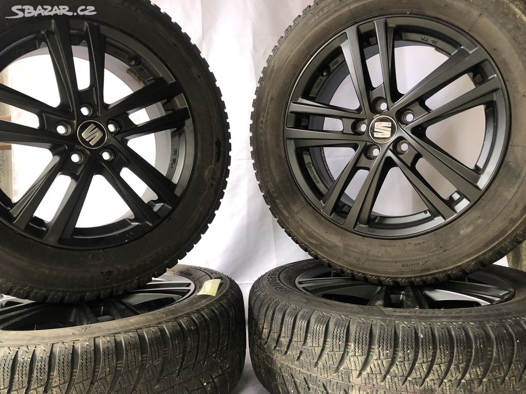 Originální alu kola Seat 5x112 r16