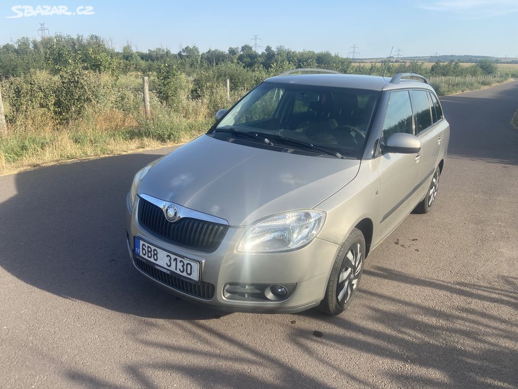 Skoda fabia 2 1.4 63Kw + LPG levný provoz