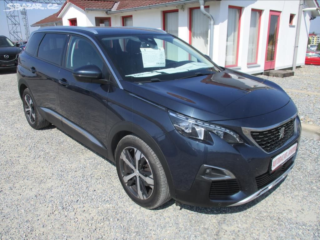 Peugeot 5008, 2,0 HDi, NAVI,servis,CZ,DPH,