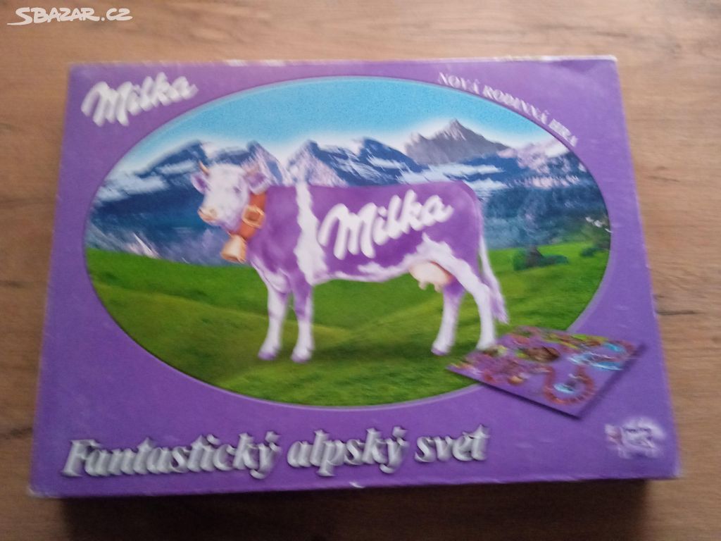 Stolní hra Milka Fantastický Alpský Svět