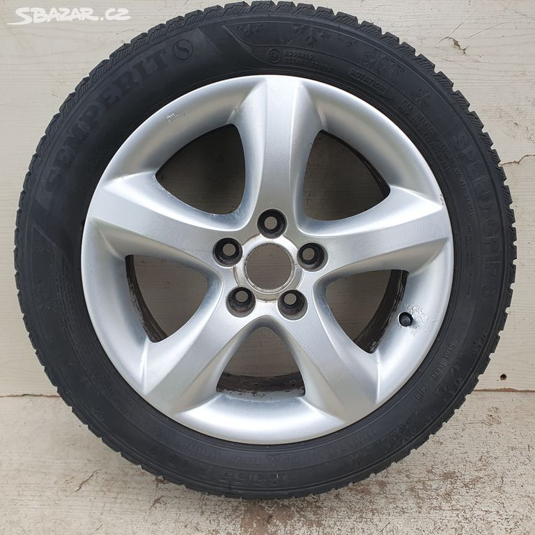 Alu kola Škoda 15" 5x100, zimní Semperit 185/55R15