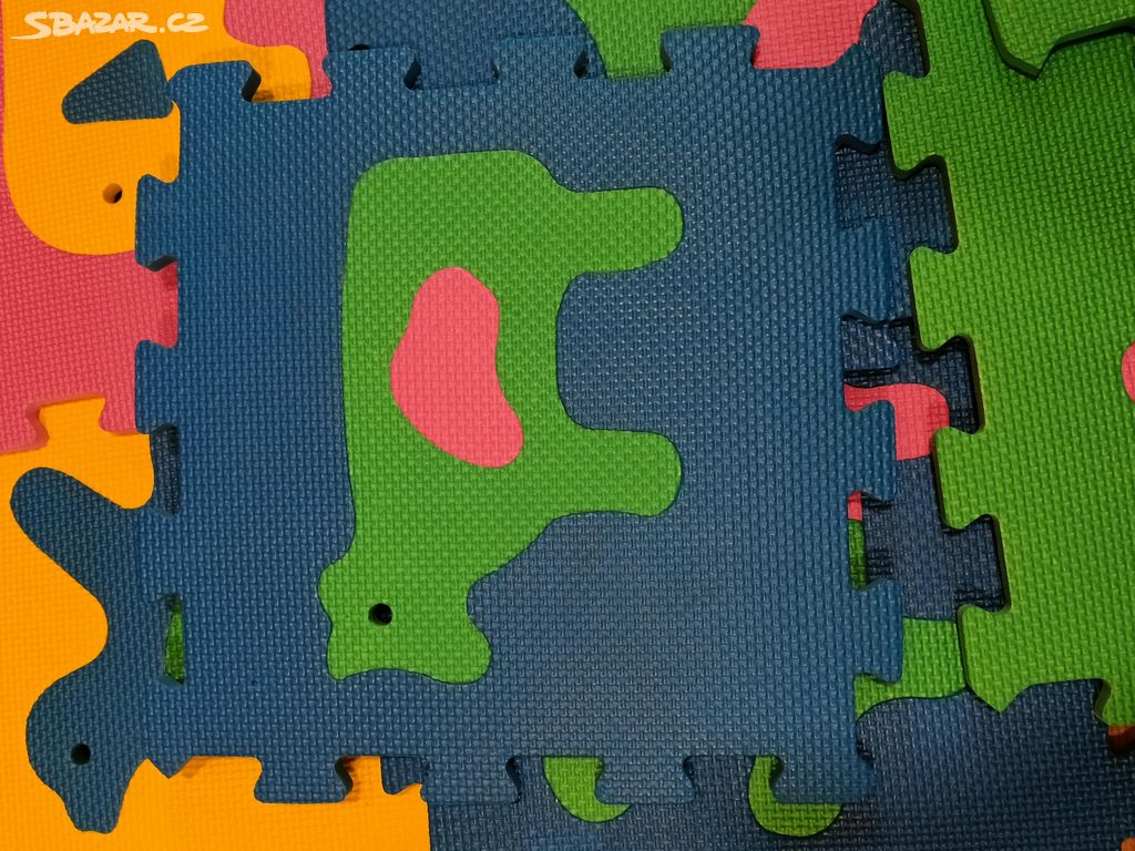 Pěnové puzzle zvířátka