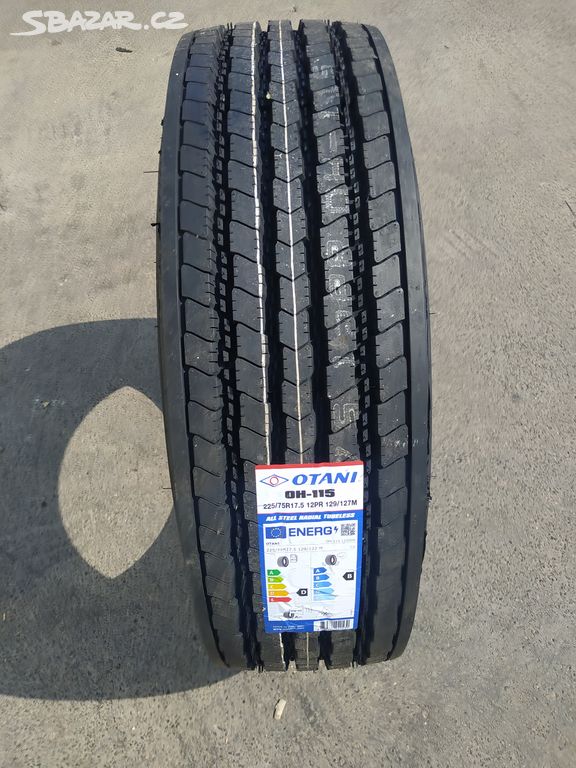 225/75 r17,5 Vodící Otaní 225/75 r17,5