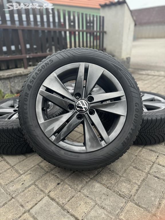 ORIGINÁL Alu Volkswagen Norfolk R16, 5x112 - TOP