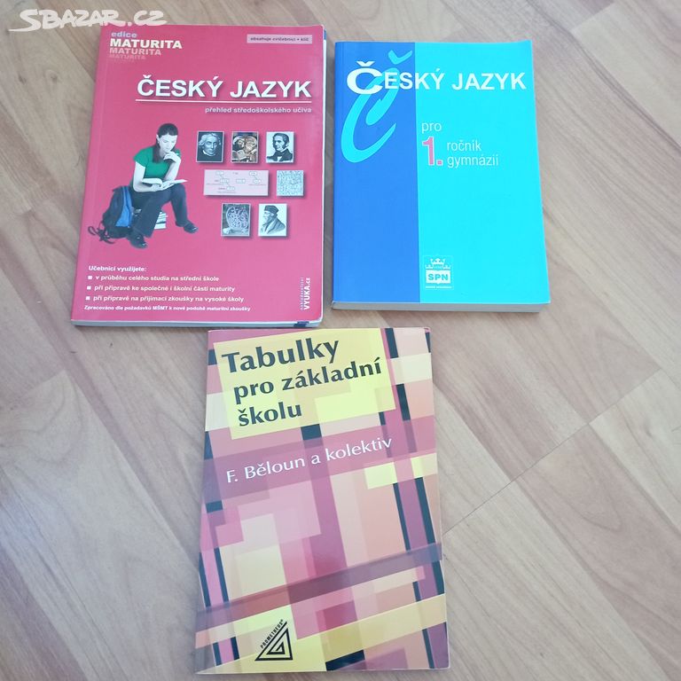 Český jazyk. Tabulky pro ZŠ