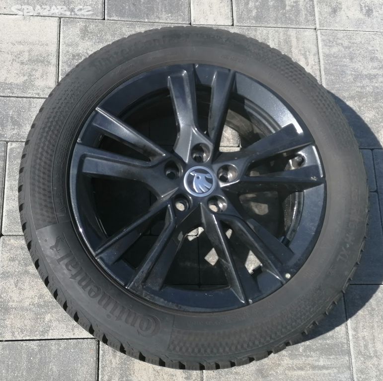 Kola Škoda Fabia 4 6J16" 5X100 ET45 195/55 Conti.