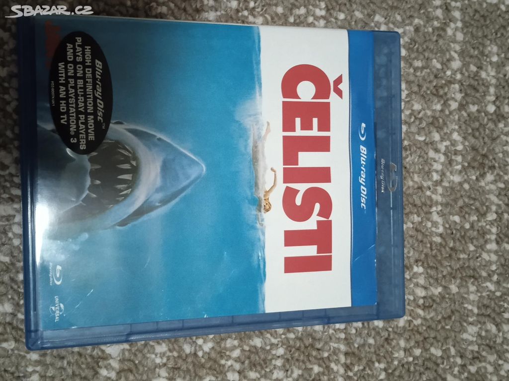 Prodám nebo vyměním Blu-Ray film Čelisti 1 v cz