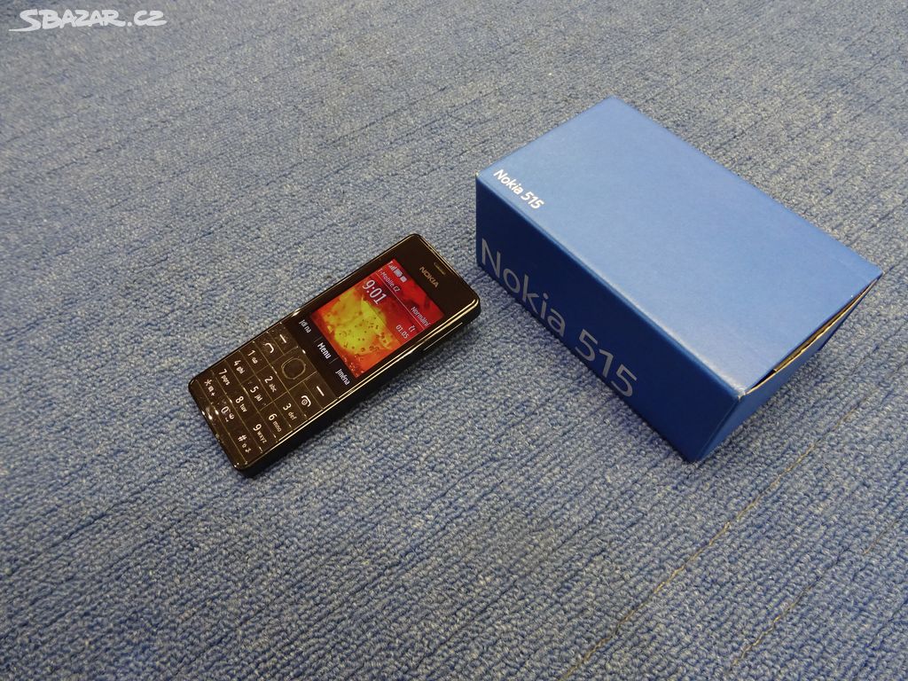 Tlačítková kovová NOKIA 515 5Mpx foto