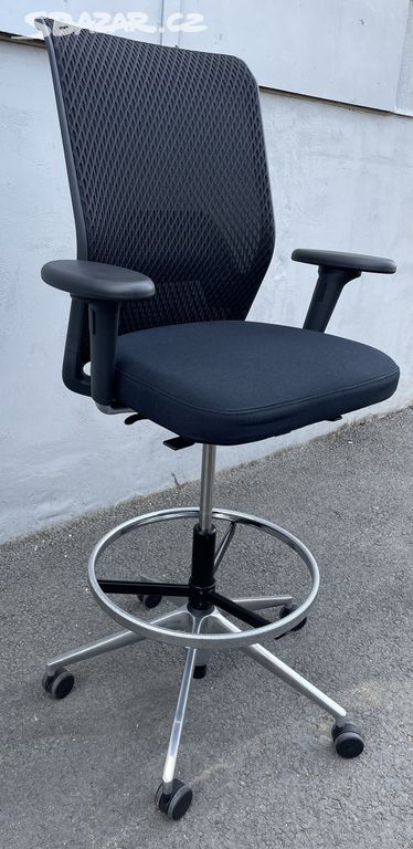 Barová židle Vitra id Mesh counter bar stool