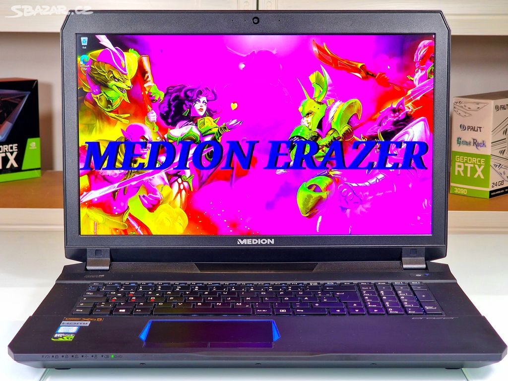 Herní notebook MEDION ERAZER | GTX 980 | 17,3 | 16