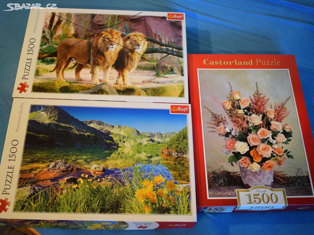 Puzzle 1500 Trefl, Castorland