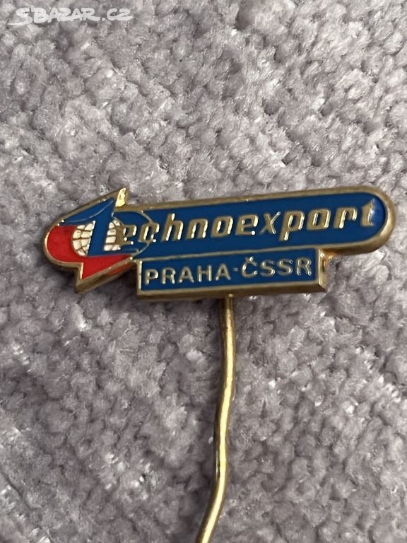 891 - odznak - TECHNOEXPORT PRAHA ČSSR