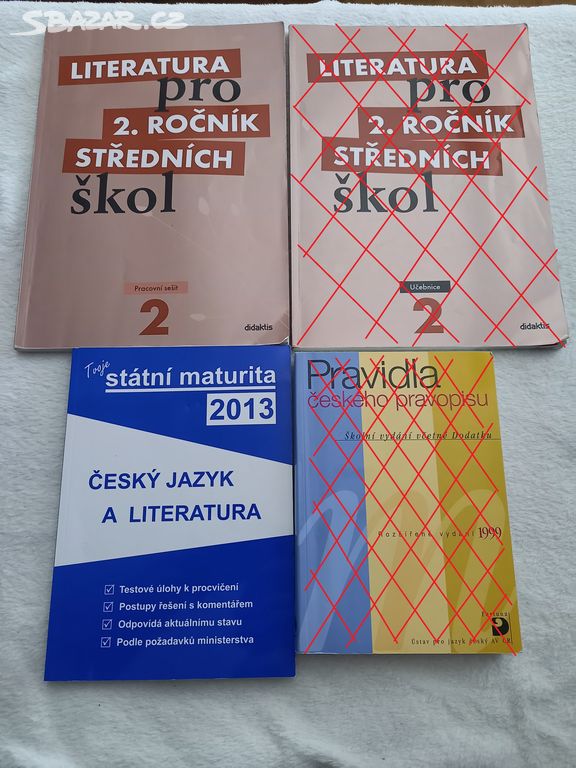 Učebnice - Český jazyk a Literatura pro SŠ.