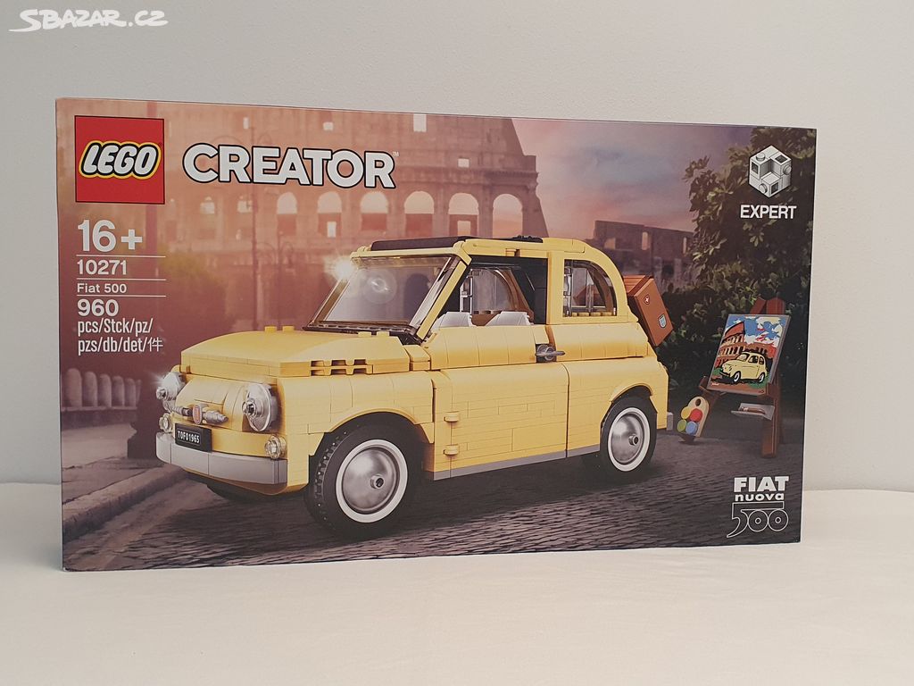 LEGO Creator Expert/Icons 10271 Fiat 500 žlutý