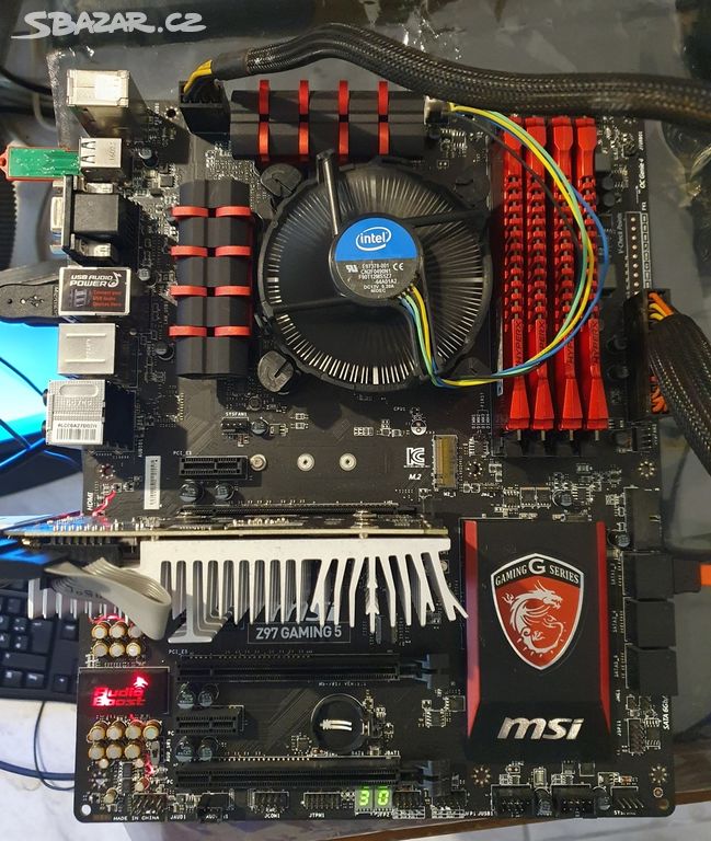 MSI Z97 Gaming 5 socket 1150 včetně záslepky IO