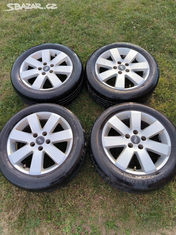 4 ALU kola FORD 16´,5x108, 205/55/16 MONDEO, FOCUS