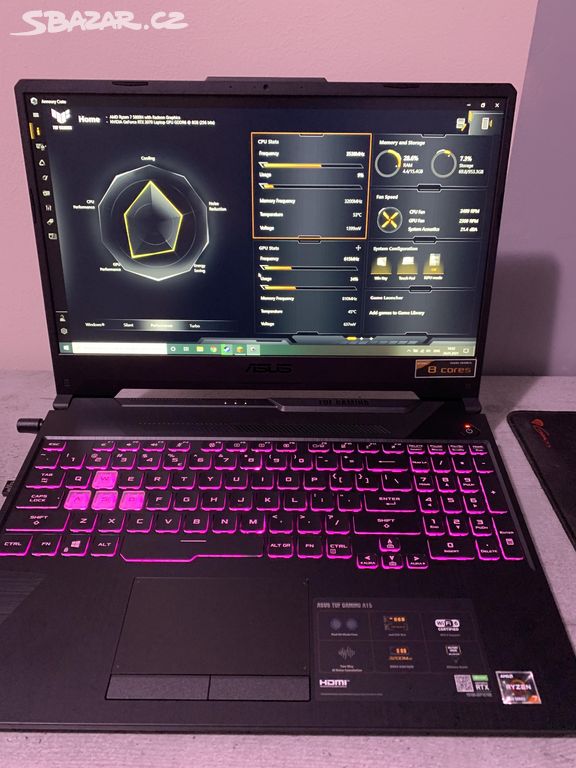 Notebook Asus Gaming tuf f15