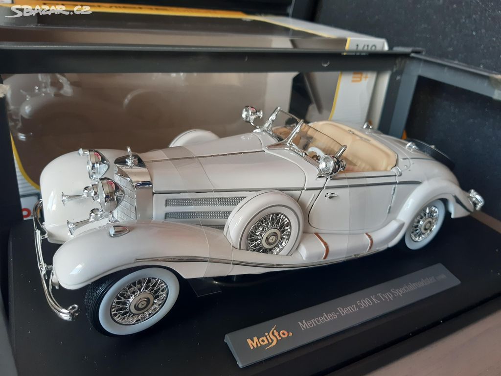 MB 500 K Typ Specialroadster 1936 1:18 Maisto