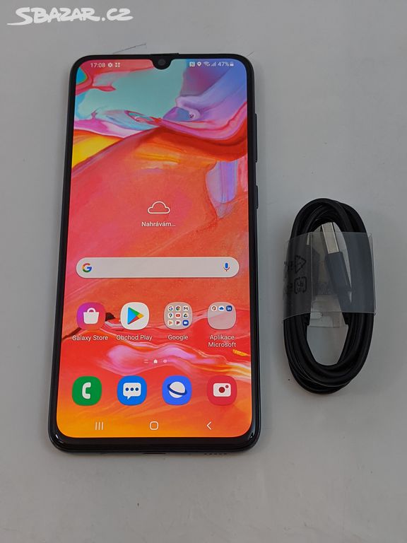 Novy Samsung Galaxy A70 6/128gb. Záruka 6 měsíců.