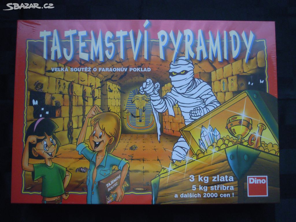 Nepoužité hry - Tajemství pyramidy, 8 hlavolamů...