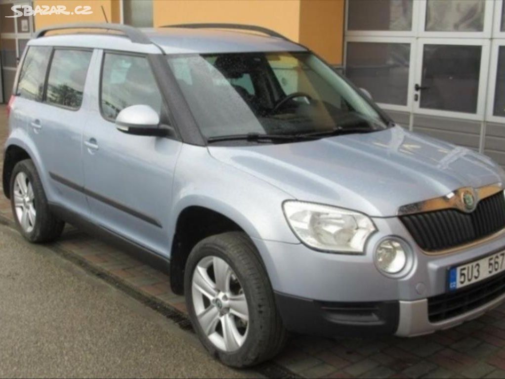 Škoda Yeti 2,0 Škoda Yeti 2 tdi 4x4 103 kw