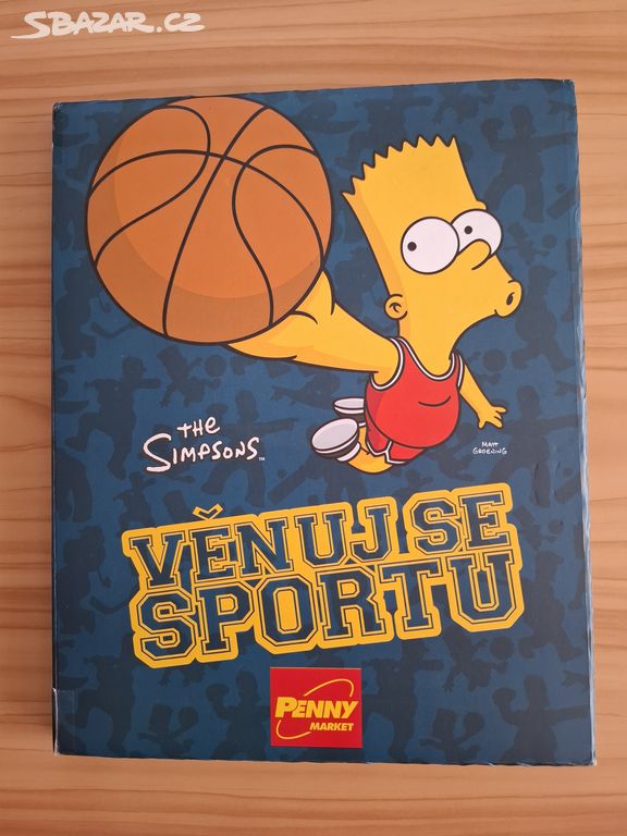 THE SIMPSONS KARTIČKY - VĚNUJ SE SPORTU