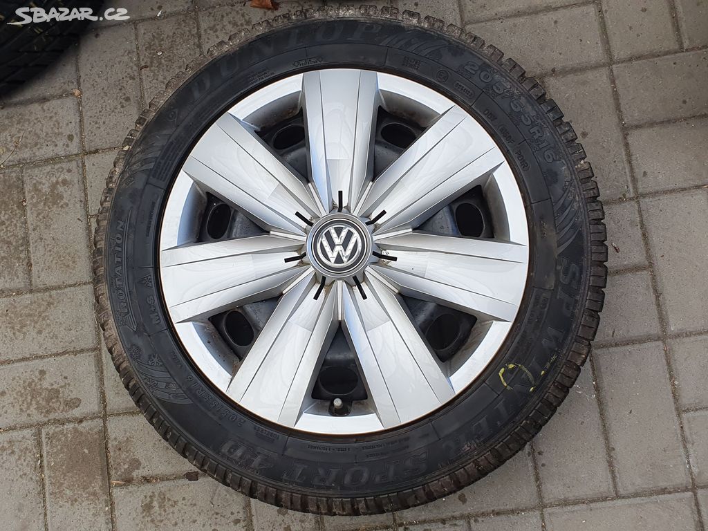 Zimní Sada Disků 5x112 205/55 R16 VW Škoda Seat