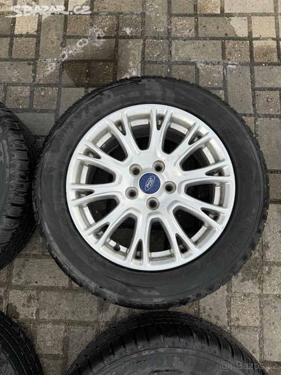 ORIGINÁL Alu Ford R16, 5x108 - ZÁNOVNÍ PNEU