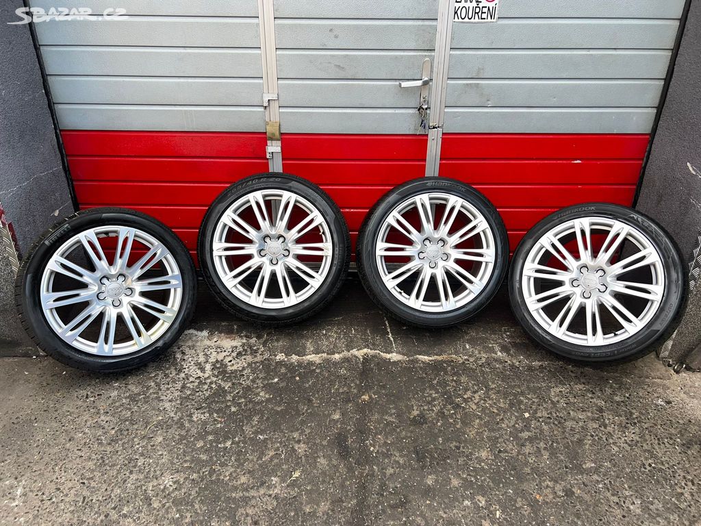 ALU kola Audi 20" 9J ET37 zimní pneu 265/40/R20