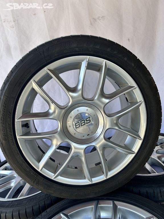 Originální alu kola BBS 5x112 r17 + 225/45/17