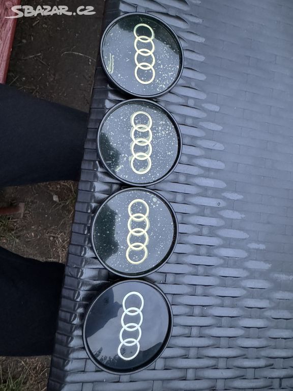 Středové krytky pokličky středy Audi 65mm